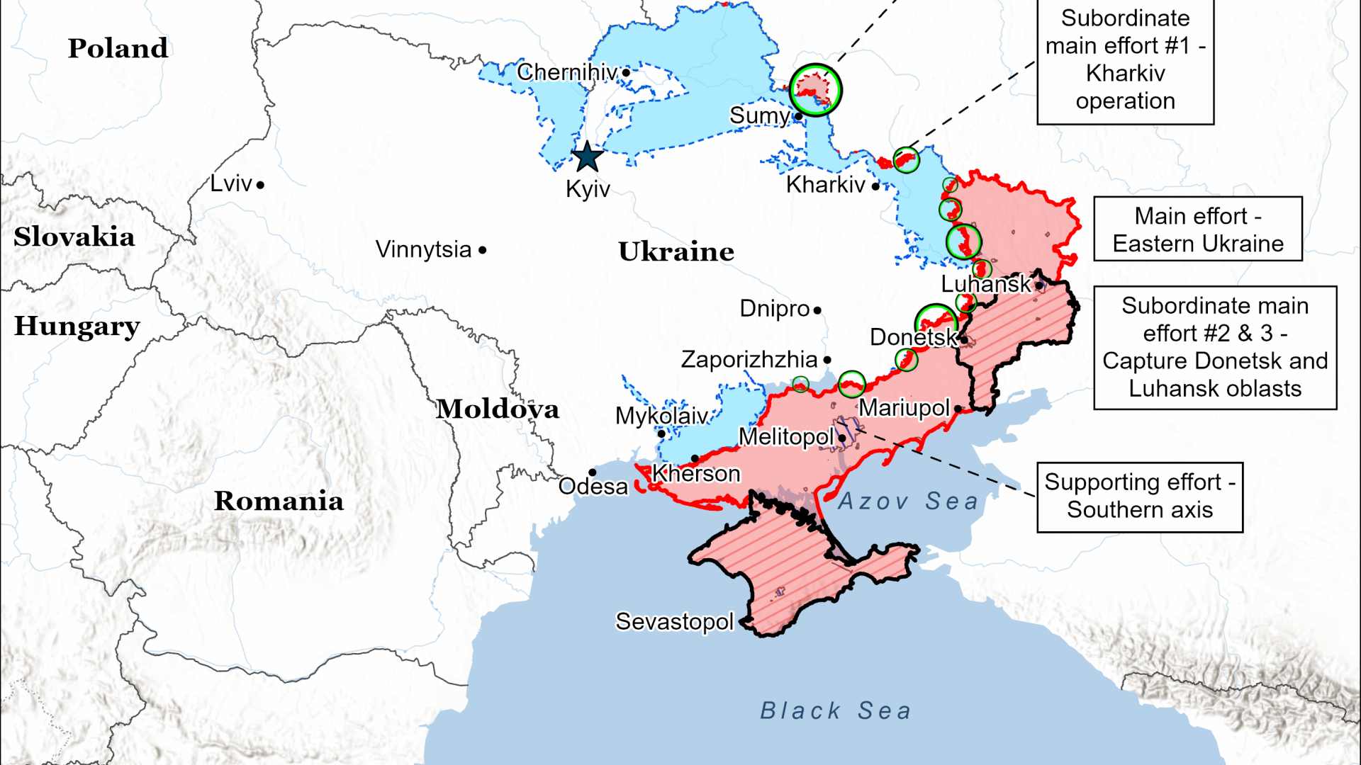HARTA Ucraina - Rusia