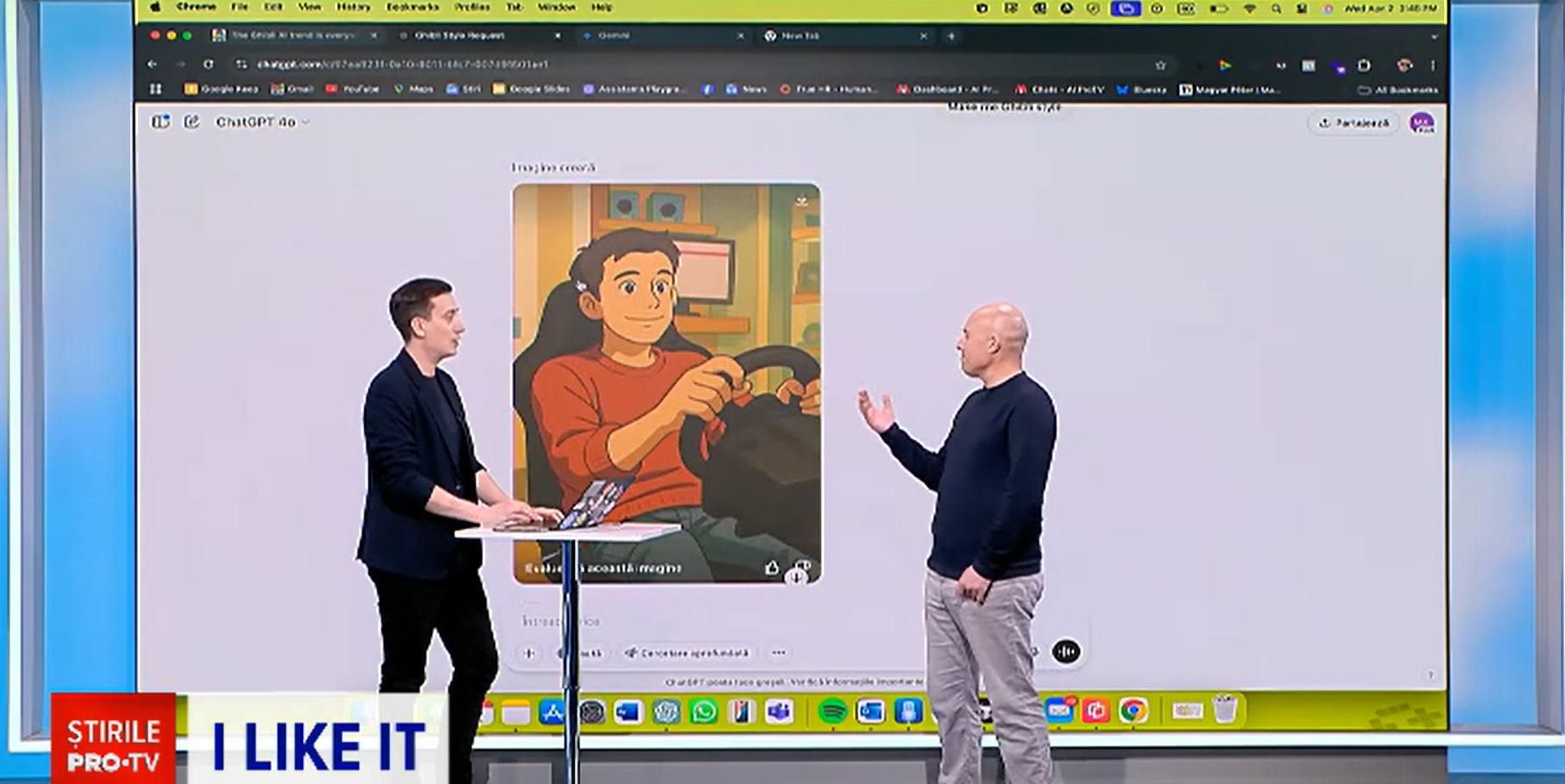 iLikeIT. Milioane de oameni folosesc ChatGPT în fiecare zi ca să-și transforme fotografiile în desene