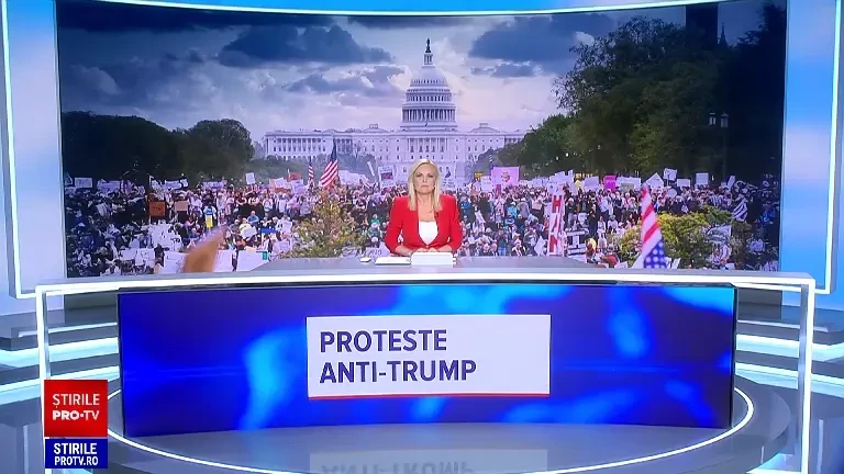Cel mai mare protest împotriva lui Trump, la nivel național, în SUA. „Congresul îi permite să conducă ca un fascist”