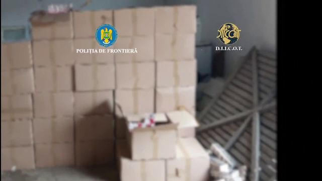 Grupare de traficanți de țigări, anihilată. Camioanele cu marfă circulau cu numere false