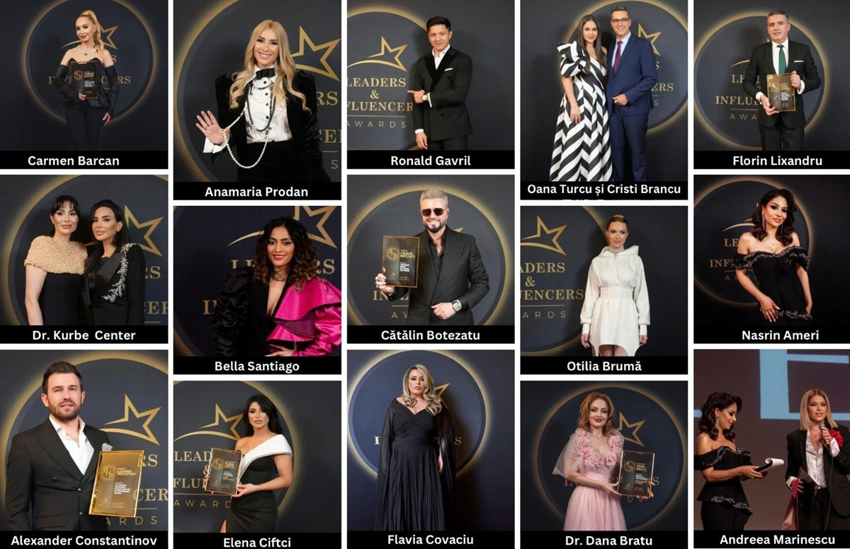 (P) Gala Leaders and Influencers Awards ia amploare! Un nou eveniment de succes, bifat în 2025