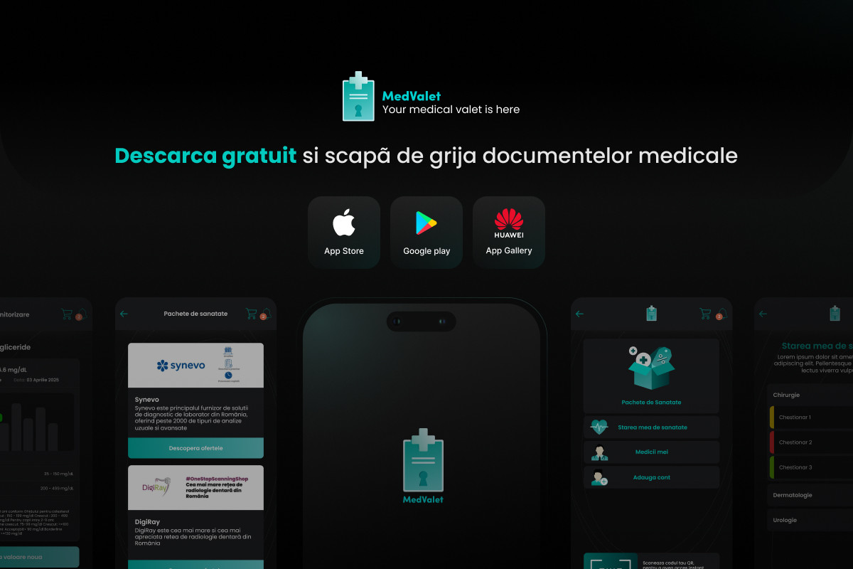 (P) MedValet, lider în digitalizarea sănătății din România lansează noi funcționalități pentru un management medical complet