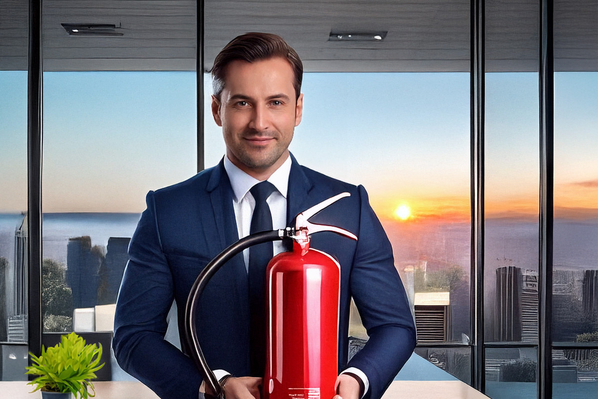 (P) 15 secunde, prezență de spirit și un stingător care nu te lasă baltă