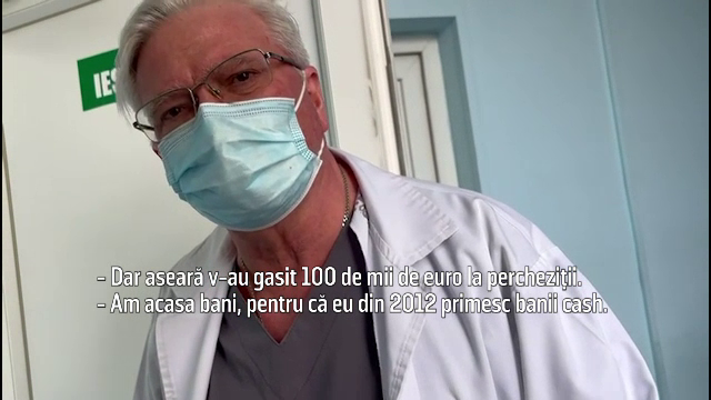 Șeful Institutului de Cardiologie din Iași, acuzat de mită, își explică banii găsiți în urma perchezițiilor: „Am primit cash”