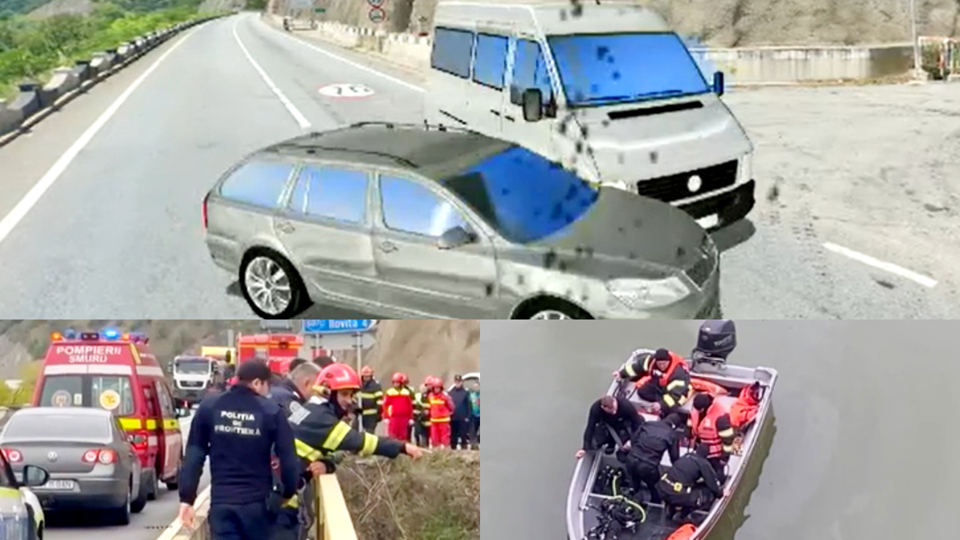 De ce nu au putut interveni imediat scafandrii, după ce un microbuz a căzut în Dunăre. Motivul halucinant, explicat de DSU