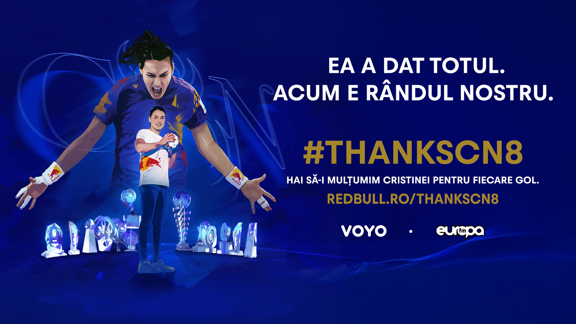 Cristina Neagu – simbol al excelenței. A scris istorie cu fiecare gol. Spune-i și tu „Mulțumesc!”: #ThanksCN8