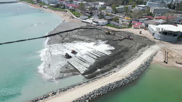 Transformarea uneia dintre cele mai populare plaje din România. Suprafața de nisip se mărește cu 6 hectare