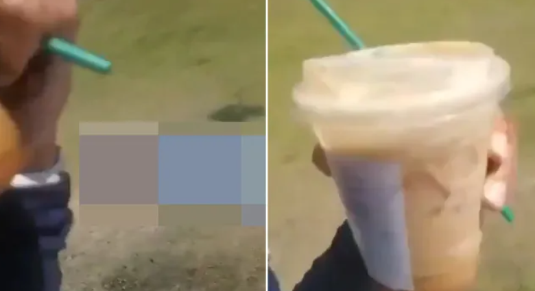 O studentă s-a filmat în timp ce-și bea relaxată cafeaua trecând pe lângă o victimă a atacului armat din Florida. VIDEO