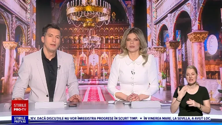 În Vinerea Mare, credincioșii din toată țara retrăiesc simbolic jertfa lui Iisus. ”Suntem foarte emoționați”