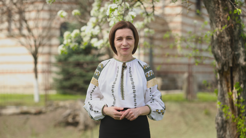 Maia Sandu, mesaj de Paşte: Să fim mai aproape unii de alţii, să ne iertăm şi să mergem împreună pe calea binelui