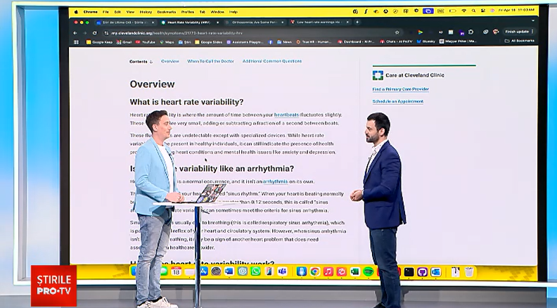 iLikeIT. Ceasurile smart, tot mai utile în monitorizarea pacienților cu boli cardiovasculare. Explicația medicului