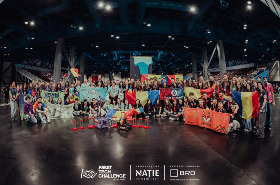 Record mondial absolut și locul 3 pentru România, la Campionatul Mondialde Robotică din SUA