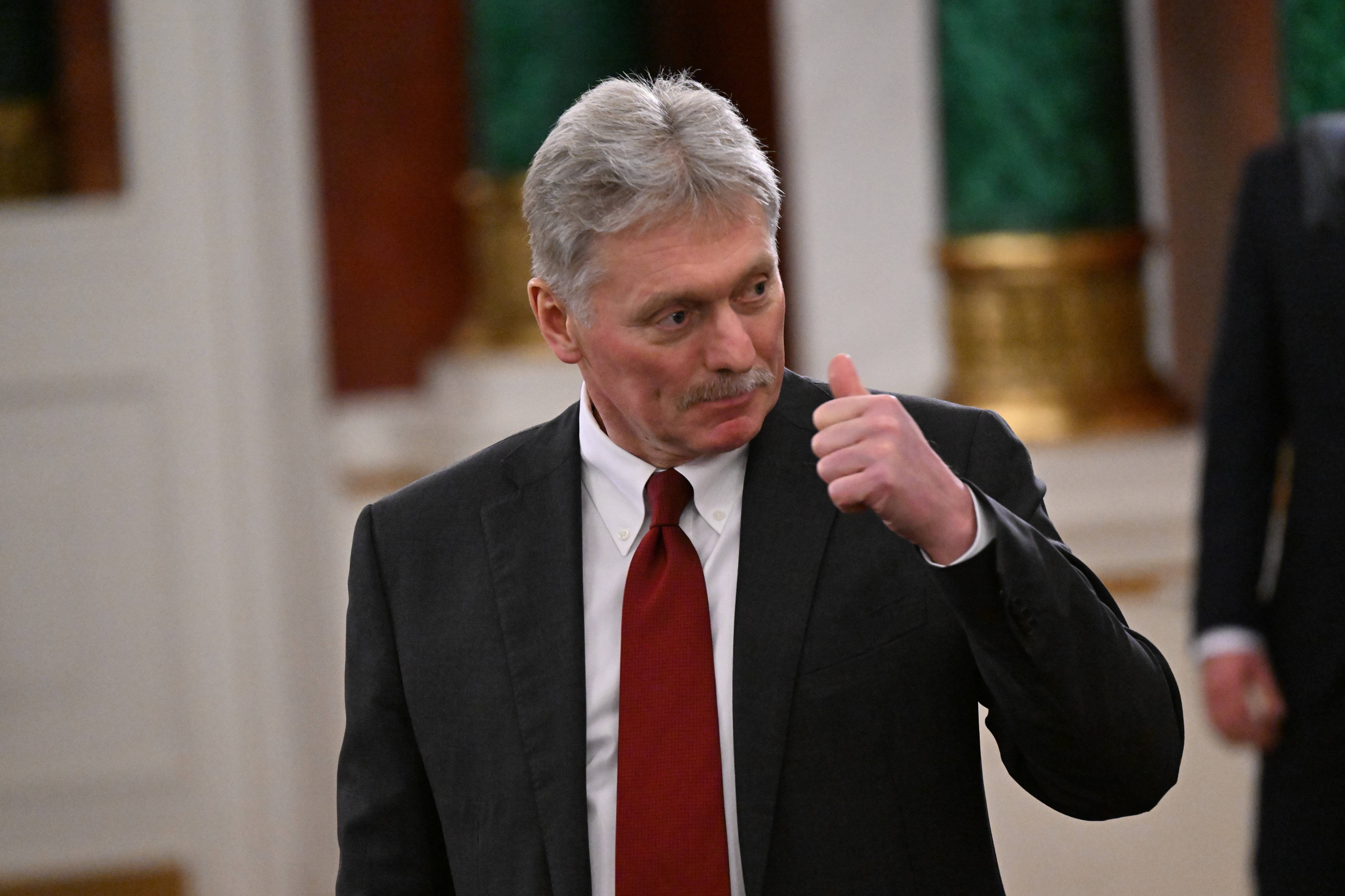 Dmitri Peskov: Încercarea de a ne speria cu sancţiuni este zadarnică