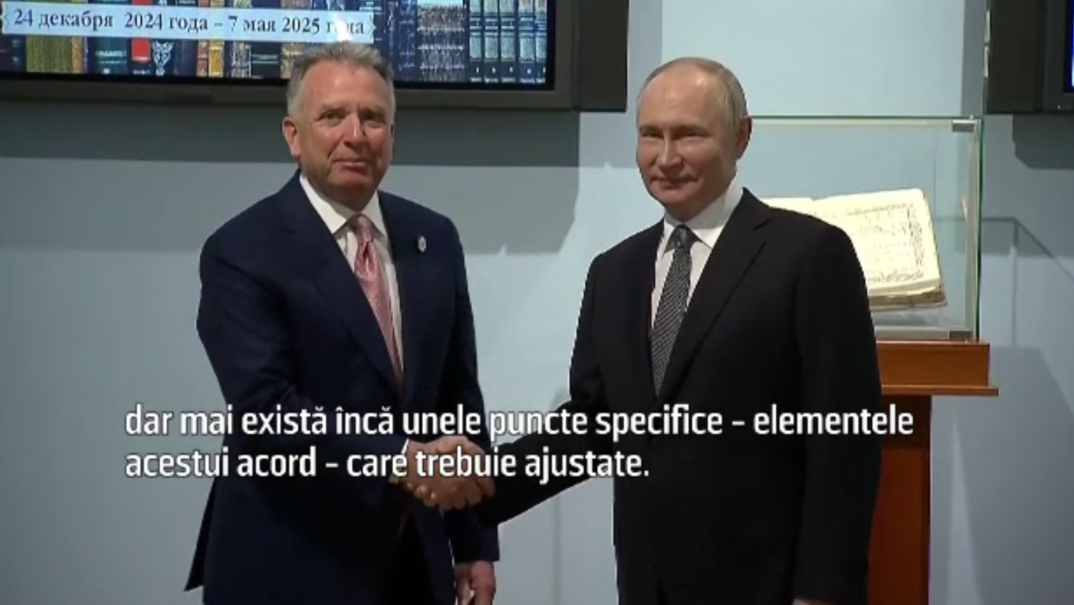 Cu zâmbete și strângeri de mână: Aşa a început emisarul lui Trump a patra întrevedere cu Vladimir Putin