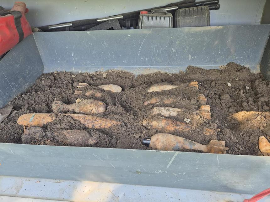 muniţie neexplodată Iasi