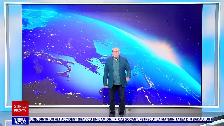 Vremea azi, 28 aprilie. Ploi slabe și vânt puternic în vest și sud-vest. Maximele ajung până la 21 de grade