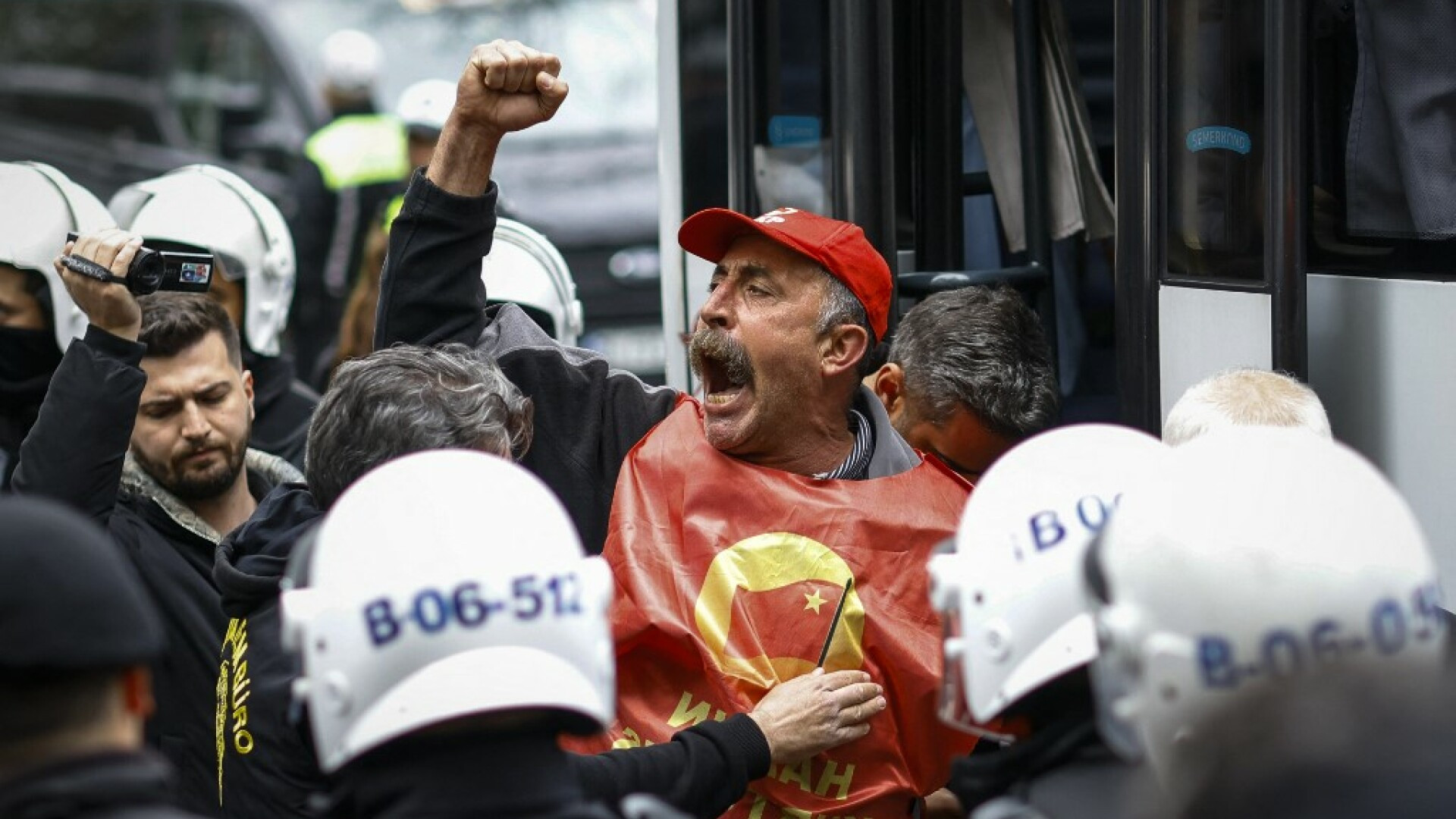 proteste, Istanbul, Turcia
