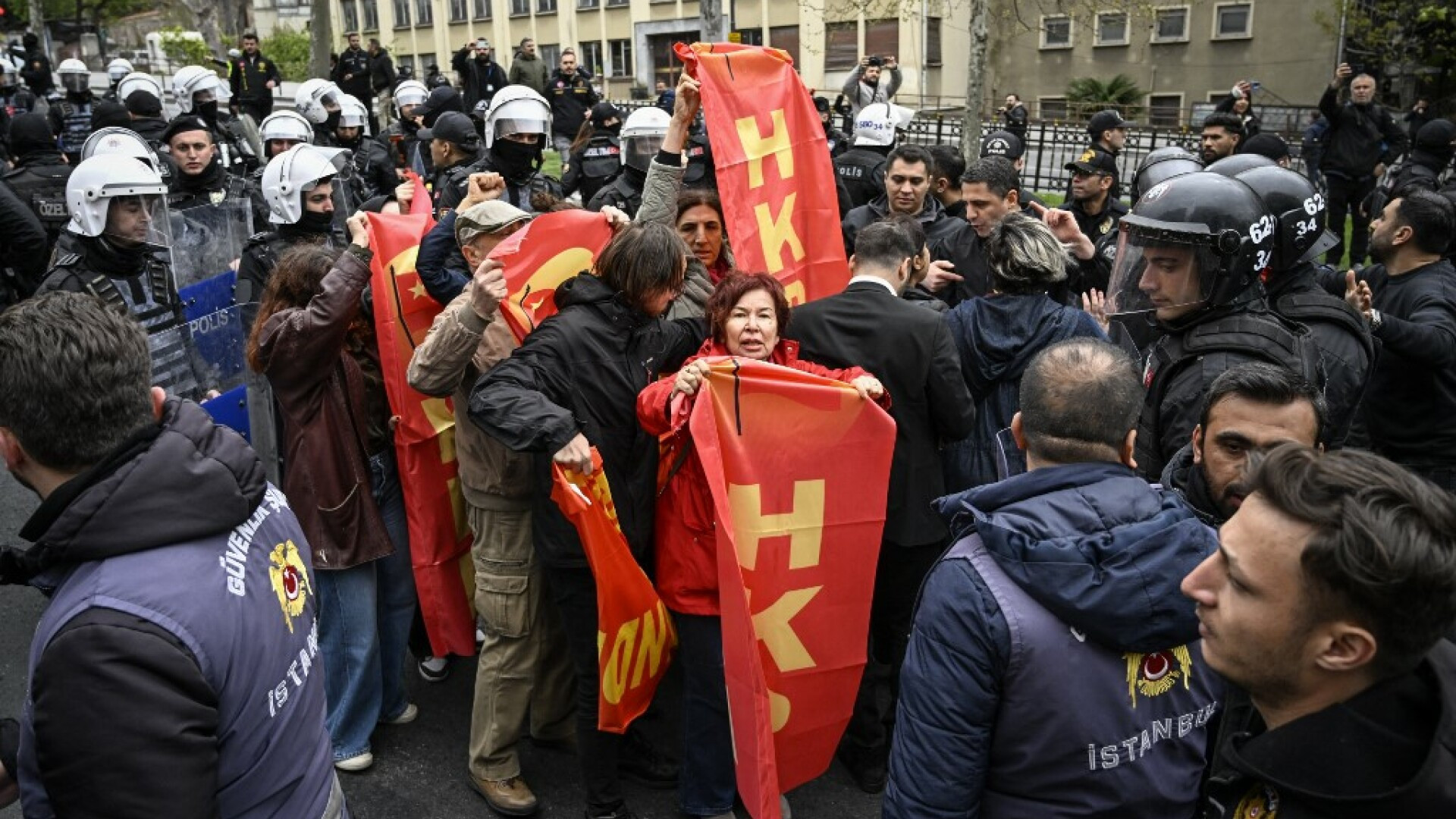proteste, Istanbul, Turcia