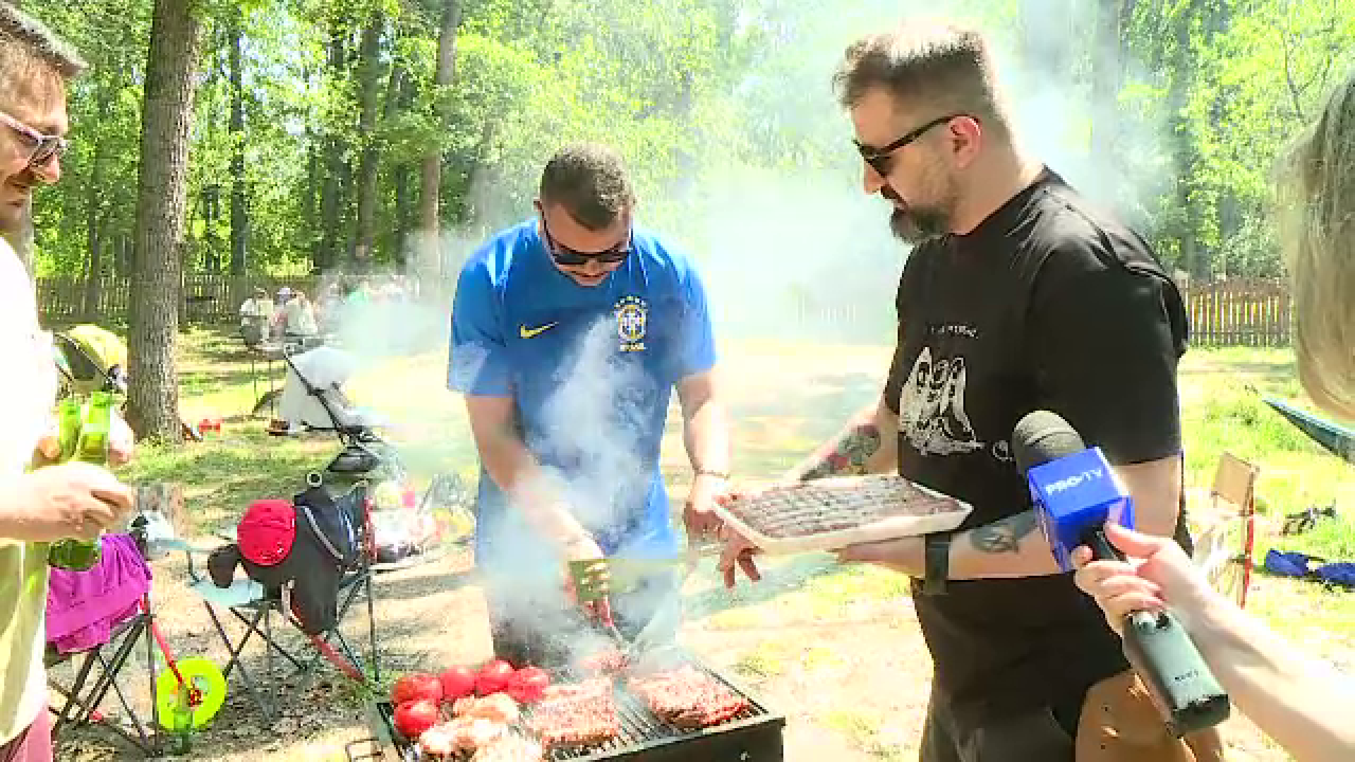 La câțiva pași de București, Cernica devine raiul grătarelor de 1 Mai: „Începem cu un mic tradițional”