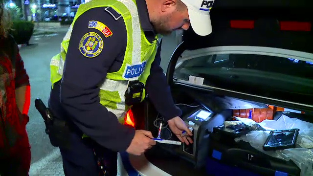 Razie a polițiștilor din București și Ilfov joi noapte. S-au dat amenzi totale în valoare de 50.000 de lei