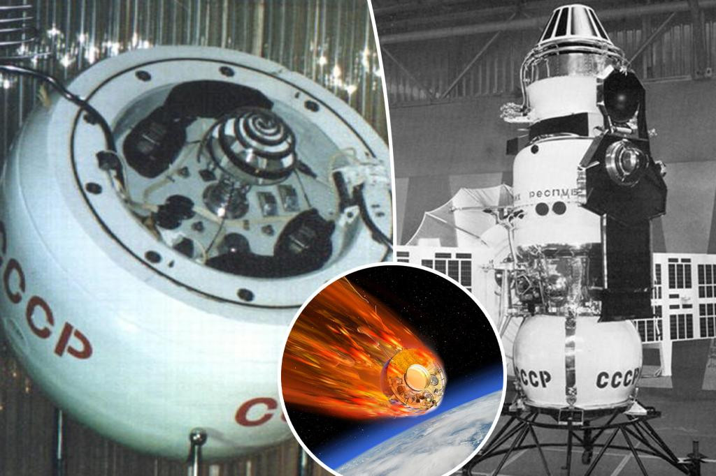 O navă spațială sovietică cade înapoi pe Pământ — oamenii de știință avertizează că ar putea fi mortală