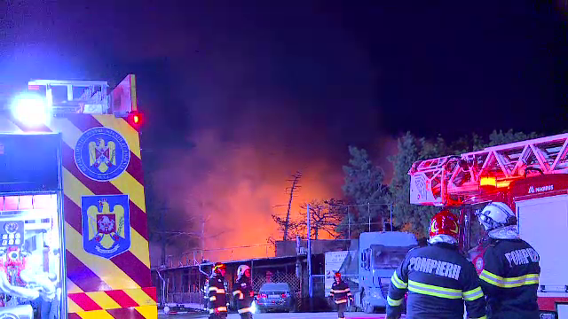 A ars un restaurant de lângă București. Au intervenit 27 de echipe de salvatori. Ce s-a întâmplat cu proprietara
