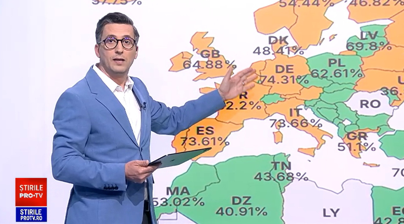 Harta globală a voturilor pentru George Simion și Nicușor Dan. Cum s-au împărțit preferințele românilor