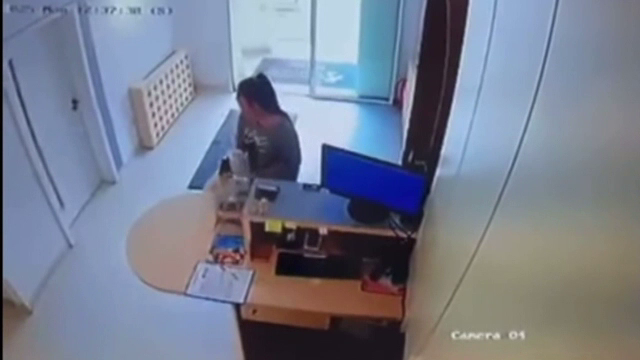 O femeie a furat o cutie de donații plină cu bani destinați animalelor. Momentul a fost filmat