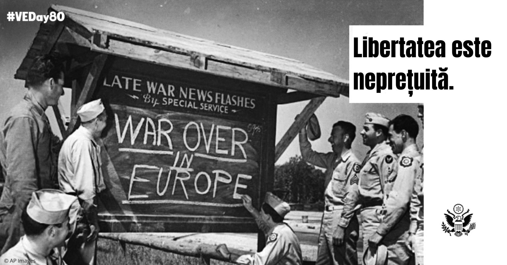 America le transmite europenilor că, după 80 de ani, trebuie să se descurce singuri. Mesajul Ambasadei SUA de Ziua Victoriei