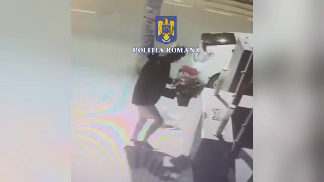 Hoțul de ghivece, prins în Craiova. Ce făcea cu banii luați pe flori