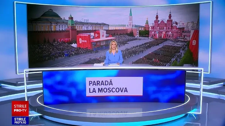 Imagini de la parada militară din Moscova. Vladimir Putin a sfidat Occidentul alături de 30 de lideri străini