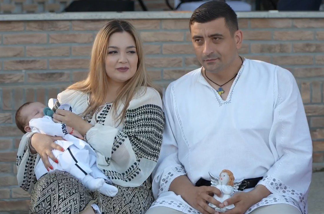 George Simion, Ilinca SImion, copil, Radu