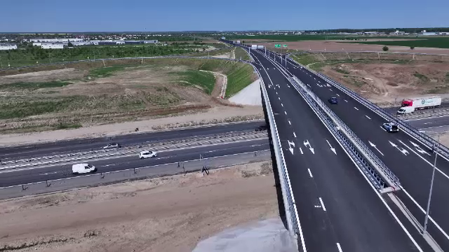 Ultimul lot din A0 Sud e aproape gata. Când se va putea circula pe autostradă de la Pitești la Constanța