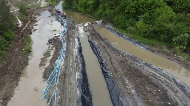 Salina Praid se scufundă și se inundă, iar statul se spală pe mâini și se scuză. Lipsa „atribuțiilor”