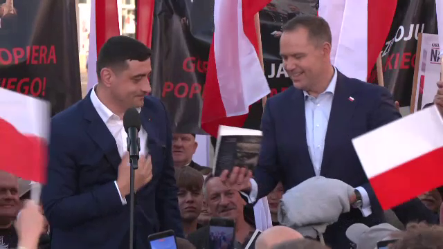 De ce a mers George Simion în Polonia cu câteva zile înainte de alegeri. „Am oprit campania în România ca să fiu aici”