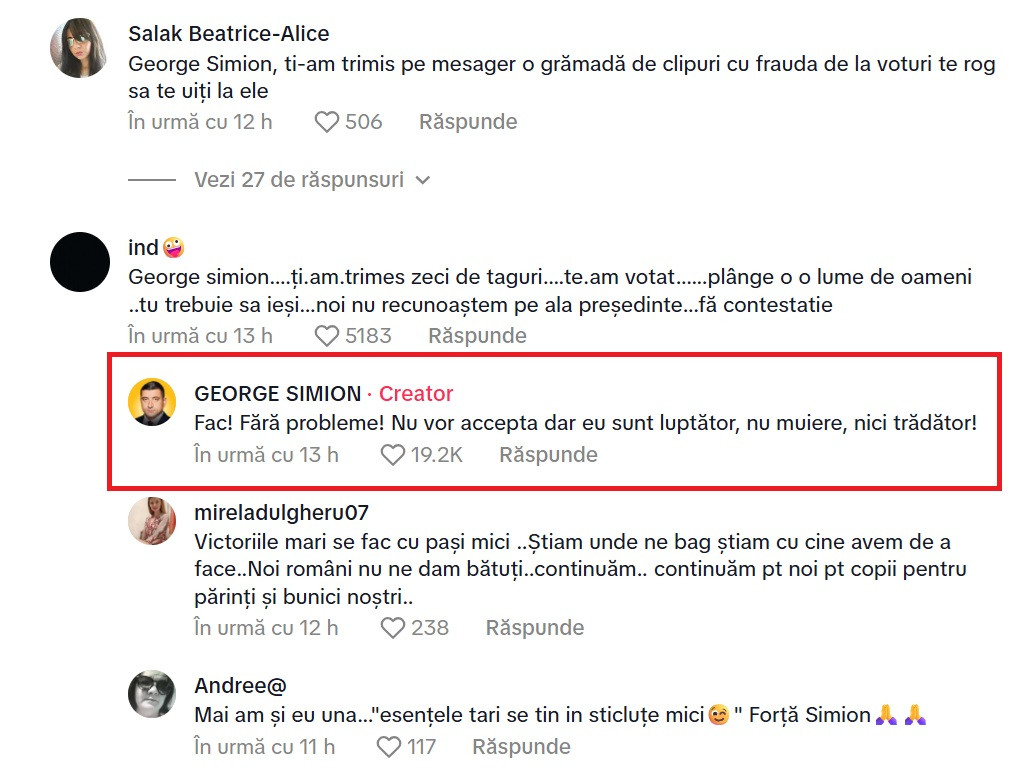 Cronologia discursurilor lui George Simion din ultimele 5 zile. De la felicitări pentru Nicușor Dan, la acuzații de fraudă