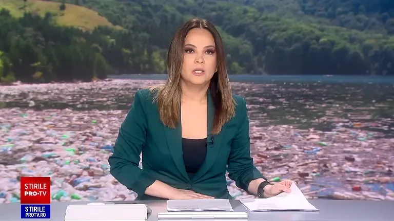 Tone de gunoaie plutesc pe Someș după ce sistemul care prelua deșeurile instalat anul trecut s-a rupt