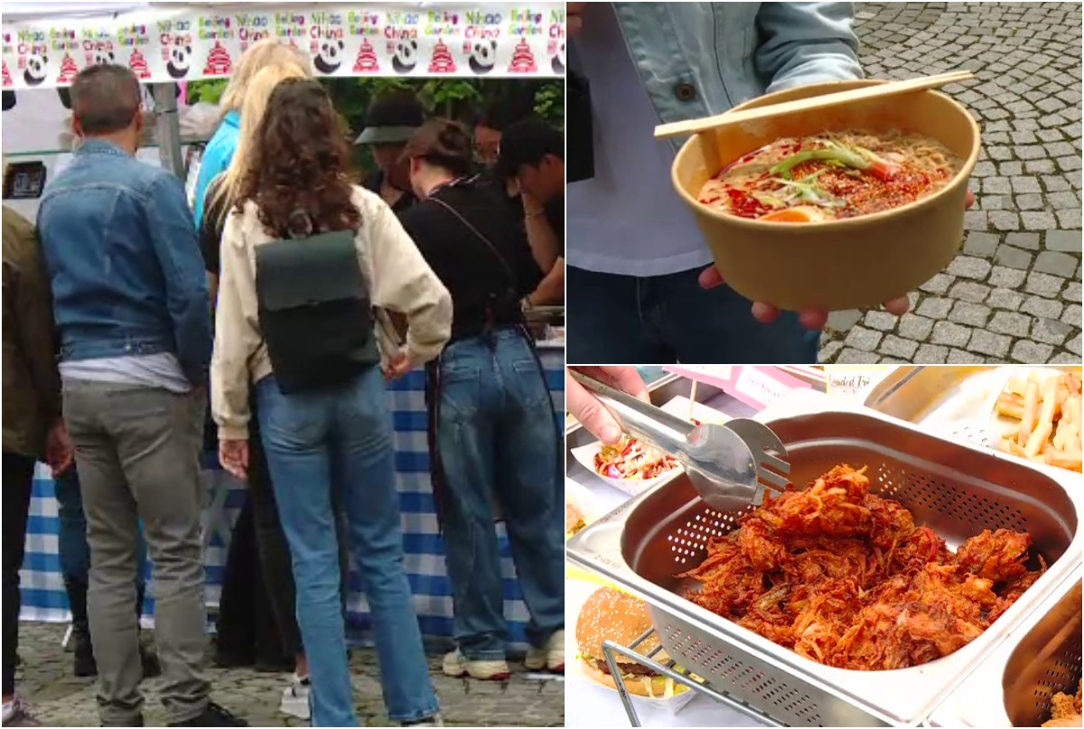 ”Explozie” de arome și culori la Festivalul de mâncare asiatică din Capitală. Cât costă o porție de ramen japonez autentic