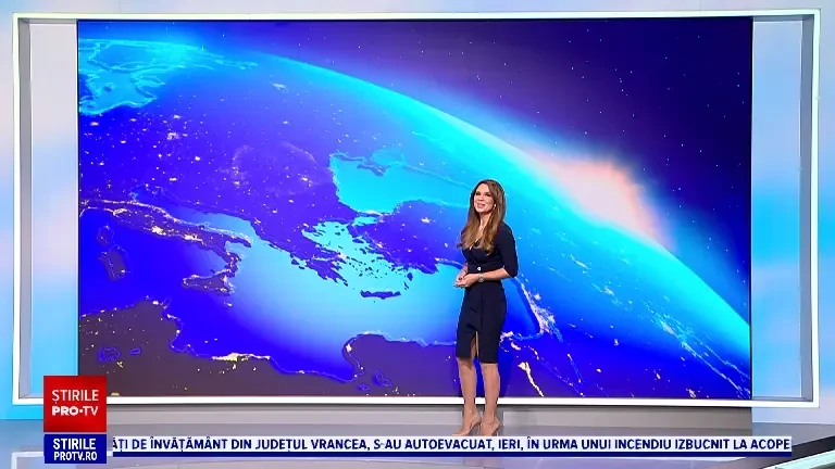 Vremea azi, 24 mai. Averse și descărcări electrice în Muntenia, Dobrogea și Moldova. Temperaturi variate în restul țării