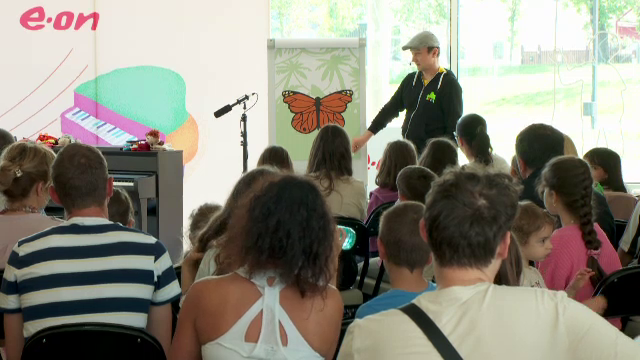 Copiii din Cluj au sărbătorit 1 iunie cu un concert interactiv de muzică clasică, jocuri creative și înghețată