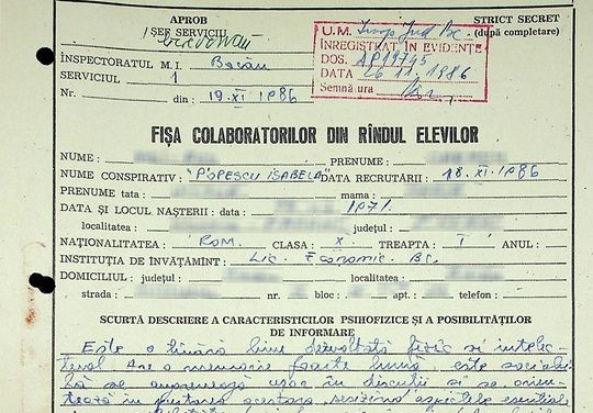 CNSAS: Peste 6.000 de elevi au colaborat cu Securitatea. Informațiile furnizate