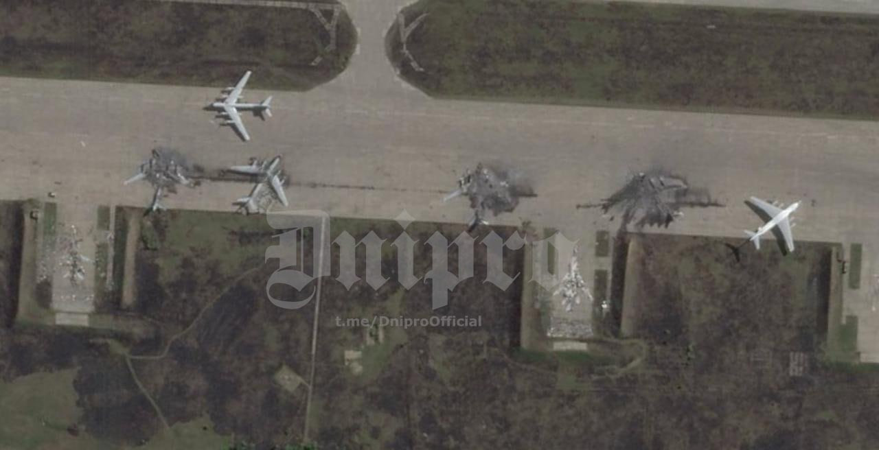 Noi imagini cu operațiunea ”Web” a ucrainenilor. Dronele au făcut prăpăd. Rușii au pierdut mai multe bombardiere legendare