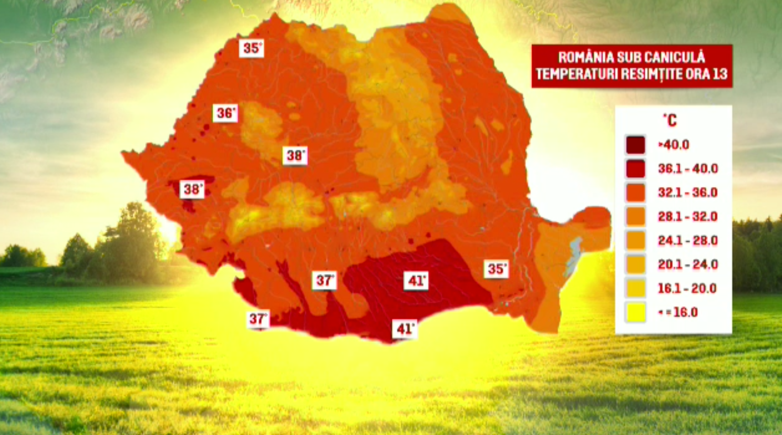 Arșița a cuprins jumătate din țară. Medicii spun că trecerea bruscă de la frig la soare torid a prins organismul nepregătit