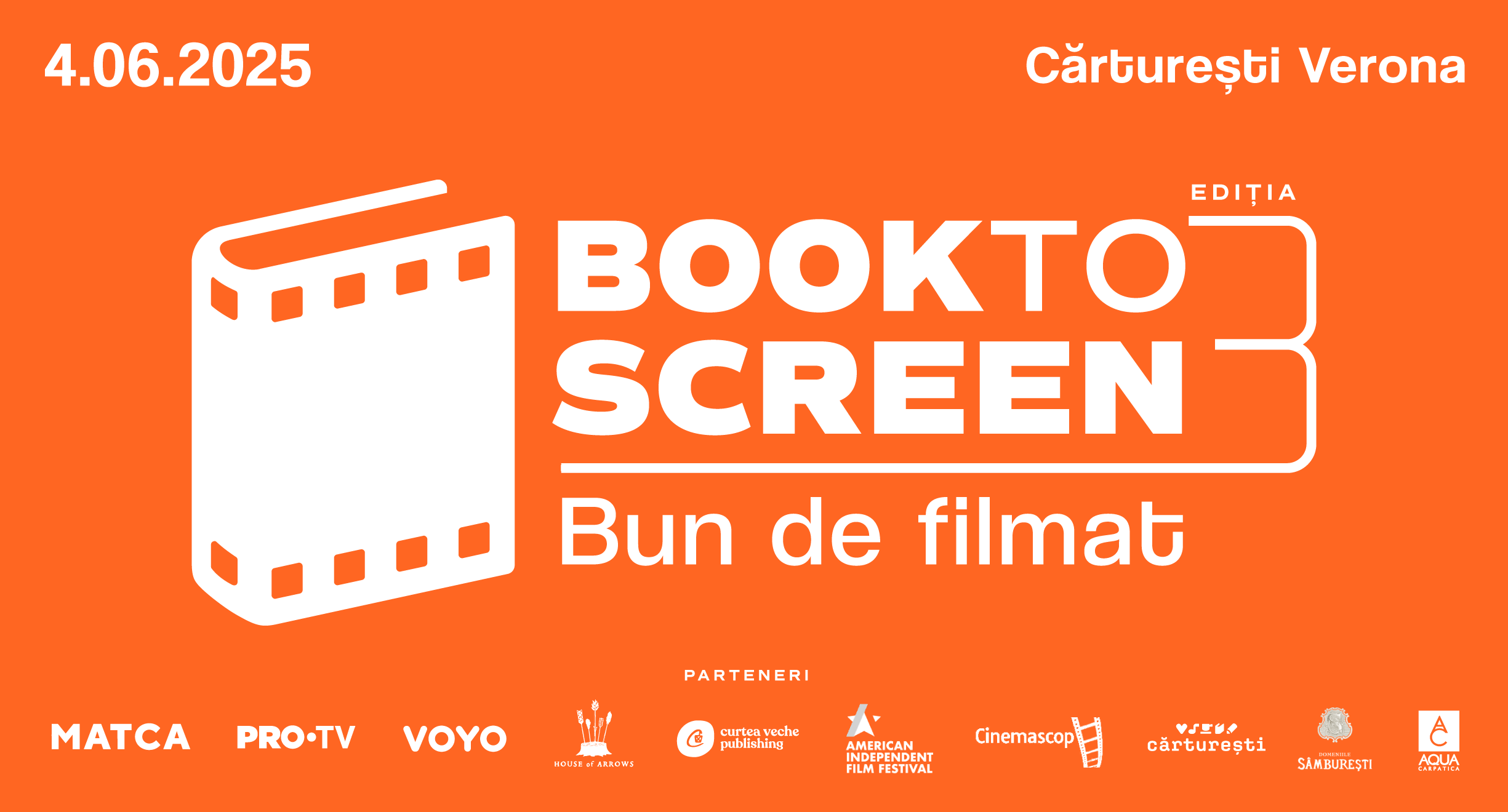 Interviu cu organizatorii Book to Screen: când literatura întâlnește filmul