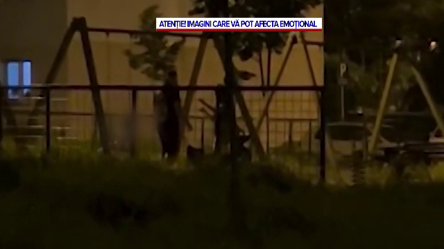 Bărbatul de 27 de ani care şi-a bătut soţia într-un parc din Braşov a fost arestat. Scena a fost filmată