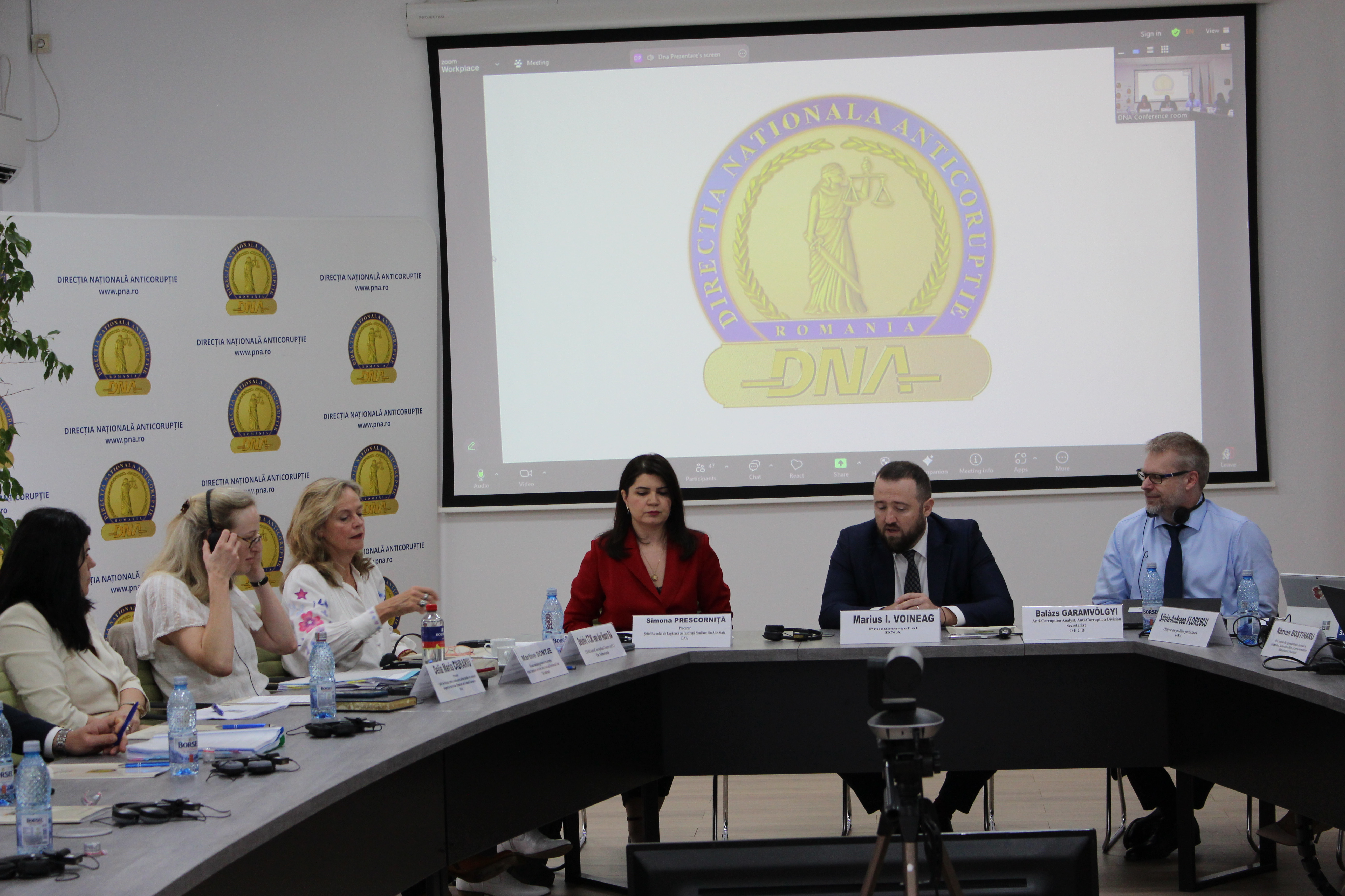 Conferință anticorupție la DNA despre mituirea funcționarilor publici străini, în contextul aderării României la OCDE