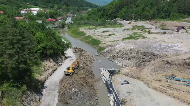 Care sunt costurile imense pentru repararea dezastrului de la Salina Praid: „Am primit un studiu cu ce se poate face acolo”