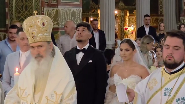 Nuntă mare în fotbalul românesc. Florinel Coman s-a căsătorit cu iubita sa, după nouă ani de relație