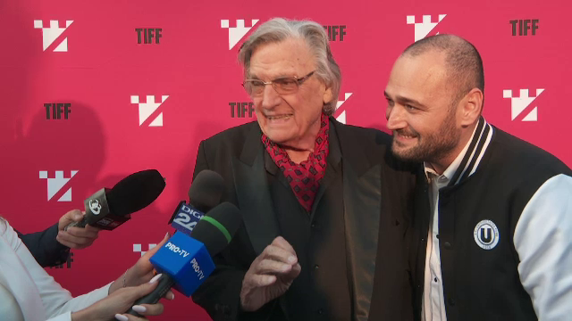 Florin Piersic, la TIFF: „Mă țin bine, mă țin bine de femei să nu cad, în rest sunt în regulă”