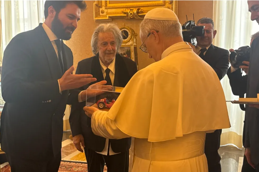 al pacino papa leon